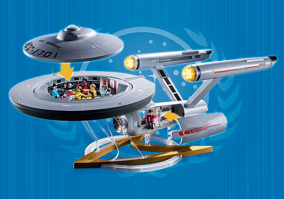 Star Trek Starship Enterprise - Playmobil - Dancing Bear Toys