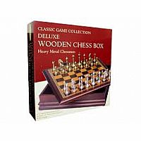 Deluxe Wooden Chess Box