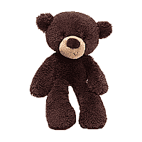 Fuzzy Bear Dark Brown