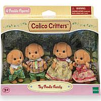 Calico Critters Poodle Family