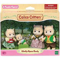 Calico Critters Wooley Alpaca family