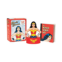 Wonder Woman Talking Figure and Illustrated Book